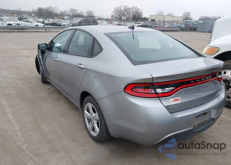 2015 Dodge Dart Sxt z USA, uszkodzony, nr VIN 1C3CDFBB5FD309598